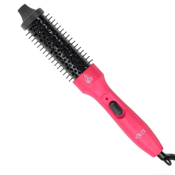 Soleil Professional Thermal Brush Pink 1 1/12 - Picture 1 of 1